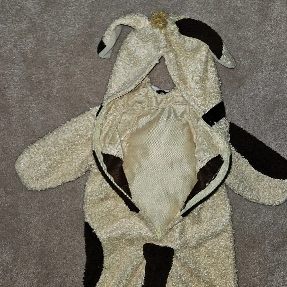 Miniwear Tan Brown Puppy Dog 1pc Hooded Halloween Costume Baby 18 Months